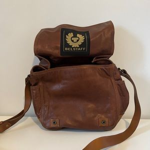 Belstaff Authentic Leather Crossbody Bag NEVER WORN OR USED